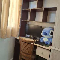 میز تحریر و کتابخانه