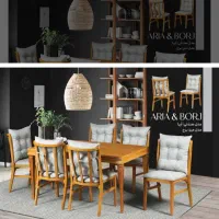 میز ناهار خوری 6 نفره برند