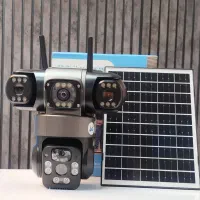 دوربین مدار بسته 4 لنز خورشیدی
