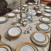 سرویس چینی یاماسن ژاپن آب طلا