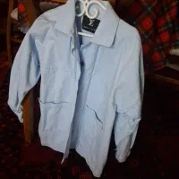 کت کتان آبی