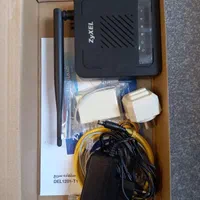 مودم +ADSL2 تک پورت Zyxel