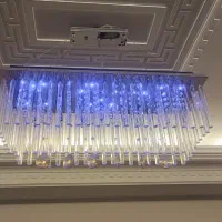 لوستر مدرن کنترلی با دو دیواری ست|لوستر و چراغ آویز|تهران, شهرک آزادی|دیوار