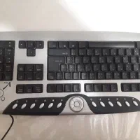 مانیتور و کیبوردو اسپیکر سالم