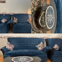 مبل ۷نفره همراه با میز عسلی