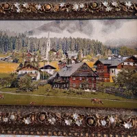 تابلو فرش منظره