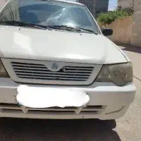 پراید ۱۱۱ سفید مدل ۹۱