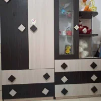 کمد + ویترین + تخت و تشک نوجوان