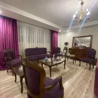 مبلمان استیل چوب گردو با ناهار خوری ۸ نفره