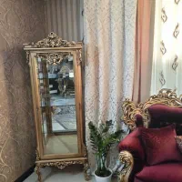 ویترین چوبی|بوفه، ویترین، کنسول|برخوار, |دیوار