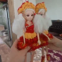 عروسکهای زیبا با لباس بافتنی هنر دست|اسباب‌‌بازی|رباط‌کریم, شترخوار|دیوار