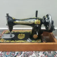 چرخ خیاطی قدیمی دوشیر مارشال