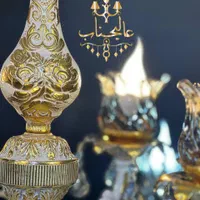 لوستر کرم طلایی تولیدی عالیجناب|لوستر و چراغ آویز|مشهد, شهرک رازی (شهرک غرب)|دیوار