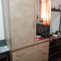 کمد و دراور وآینه کمد سه تیکه در حد نو|جاکفشی، کمد، دراور|رامند, |دیوار