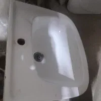 روشویی صدفی پایه بلند سرامیک