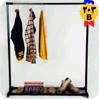 رگال لباس استندی بلند و کوتاه کد 203B