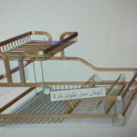 جای ظرف دو طبقه مدل نیلوفر مارک اطلس