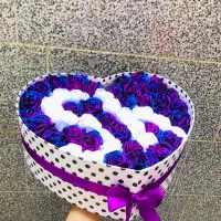 انواع دسته گل روبانی/خواستگاری/کادو/نامزدی|گل مصنوعی|رشت, پاستوریزه|دیوار