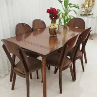 غذاخوری ۶نفره کلاسیک درحدنونو مناسب جهیزیه