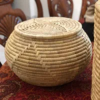 سبد حصیری برنج