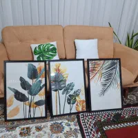 تابلو سه تیکه|تابلو، نقاشی، عکس|بیرجند, |دیوار