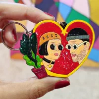 حراج کار چوبی گوشواره، گردنبند، جاسوئیچی