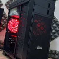 کیس گیمینگ / 16گیگ رم/ RX580 8G / گیم های روز دنیا|رایانه رومیزی|قرچک, |دیوار