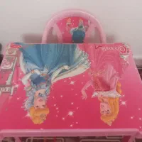 میز تحریر تاشوکودک همراه صندلیش