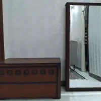 میز ایینه و کنسول چوبی|بوفه، ویترین، کنسول|ملایر, |دیوار