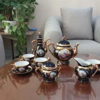 ظروف چینی سرمه ای