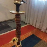 قلیان تنه چوب گردو منبت