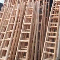 نردبان چوبی  ۳ و ۴ و ۵ متری ،،مهرشهر