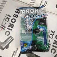 ژیلت 2 تیغه صابون دار asoric