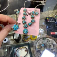 سرویس نقره و فیروزه
