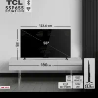 تلوزیون 55اینچ TCL|تلویزیون و پروژکتور|فردیس, شهرک راه آهن|دیوار