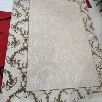 فرش ۶ متری کرم قهوه ای فوری