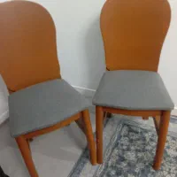 دوعدد صندلی تمام چوب راش بسیار محکم ونو