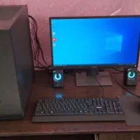 کیس قدرتمند نسل ۱۱ به همراه مانیتور و لوازم جانبی