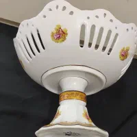 میوه خوری دور توری لرشید قدیمی کمیاب|ظروف سرو و پذیرایی|پرند, فاز ۴|دیوار