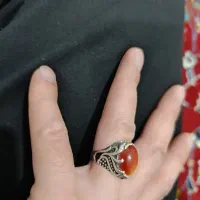 انگشترنقره باعقیق ۳پوست کهنه سلیمانی|جواهرات|ایلام, |دیوار