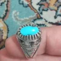 انگشتر فیروزه رکاب شاکری