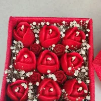 باکس گل شمع