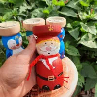 جای شمعی چوبی بابانوعل