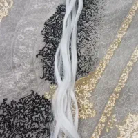 موی مصنوعی رنگ نقره ای برای بافت مو