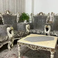 مبل سلطنتی ۹ نفره|مبلمان خانگی و میز عسلی|چهاردانگه (تهران), |دیوار