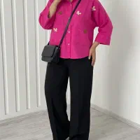 شومیز دخترانه کنفی وارداتی