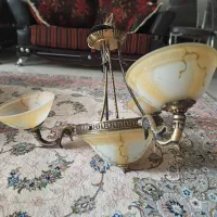 یک عدد لوستر آنتیک|لوستر و چراغ آویز|اراک, |دیوار