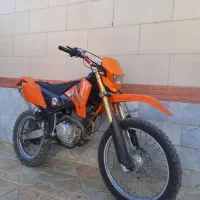 تریل فلات 200 طرح ktm مدل ۹۰