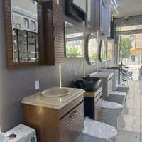 کابین روشویی سینک هود فر گاز  شیرالات