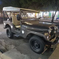 جیپ مدل65 موتور گیربکس صحرا